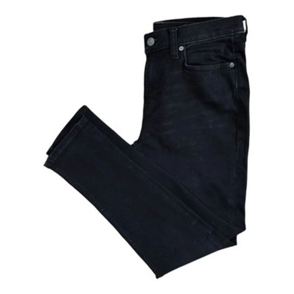 Banana Republic Black Skinny Jeans Men's 30x30 Stretch Cotton Blend 5-Pocket VG